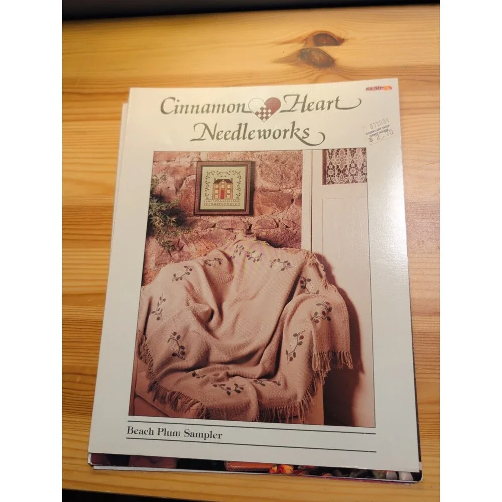 Assorted Vintage Cross Stitch Samplers + Year in Samplers Calendar, 1988